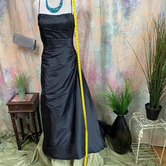 ๐Bill Levkoff Stunning Evening Gown w/ Train or Cascading, Prom - Wedding -Ball - Picture 4 of 16